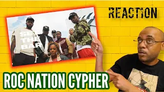 MY EARS ARE SAD! Roc Nation Cypher - Set The Bar (Reaction)