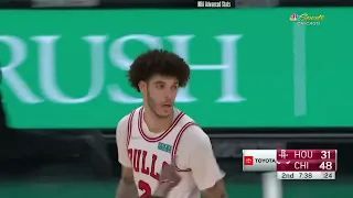 Lonzo Ball | Chicago Bulls vs. Houston Rockets | Full Box Score + More