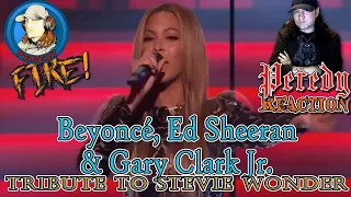 Beyoncé, Ed Sheeran & Gary Clark Jr, Tribute to Stevie Wonder Reaction!   REUPLOAD FROM OLD CHANNEL!