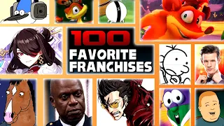 My TOP 100 Favorite Franchises EVER!