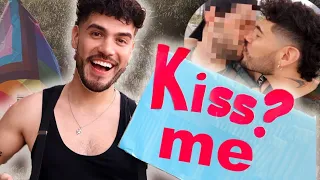 I tried to kiss strangers at PRIDE! 🏳️‍🌈