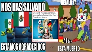 MEMES| COREA SALVA A MEXICO Y ELIMINA A ALEMANIA| MÉXICO 0-3 SUECIA| COREA 2-0 ALEMANIA