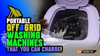 Wash your clothes OFF GRID with this Portable Temu / Amazon Washing Machine @cloeducationtv