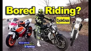 Why You Get BORED Riding a Motorcycle...  | MotoVlog