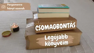 Megint könyveket rendeltem (2023 unboxing) | Pergamenre hányt szavak