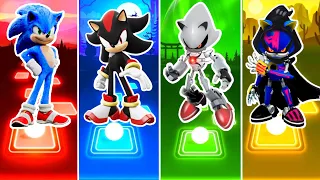 SONIC BOOM DANCE  🆚 METAL SONIC   TILES HOP EDM RUSH WHO BEST?