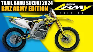 Suzuki RMZ Army Edition 2024!! Harga Terjangkau Dikelasnya Dapet Bonus Knalpot & Striping Spesial