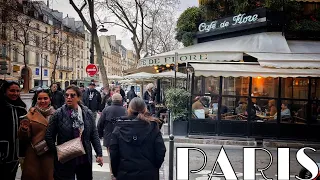 🇫🇷[PARIS]  WALK IN PARIS "QUARTIER SAINT GERMAIN DES PRÉS" (EDITED VERSION) 23/FEBRUARY/2023