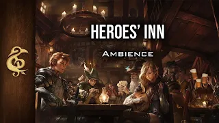 Heroes' Inn | Medieval Ambience | 1 Hour #dnd
