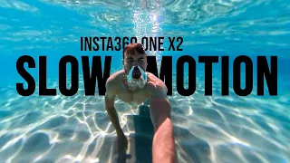 Insta360 ONE X2 slow motion test 100fps