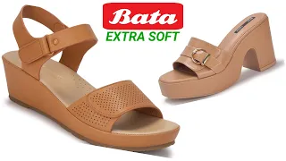 2024 BATA LATEST SUPER SOFT FOOTWEAR DESIGN FOR WOMEN/LADIES | SANDALS SLIP-ON PUMP BELLY SHOES