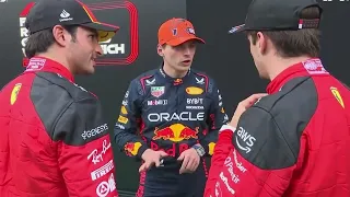 Max - Sainz - Leclerc Post Qualifying Track Limits Talk @ Austrian GP 2023!