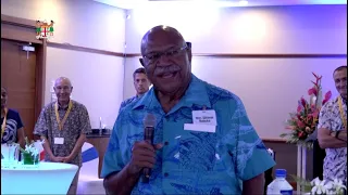 Fiji's Prime Minister attends the USA and the Asia-Pacific Centre for Security Studies reception a