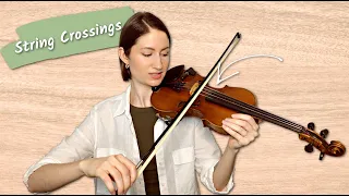 Tips For CLEAN String Crossings // Fiddle Techniques