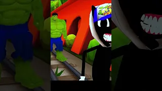 Subway Surfers Cartoon Cat  Vs  Hulk #shorts