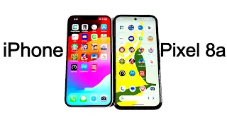 iPhone 13 vs Pixel 8a Speed Test