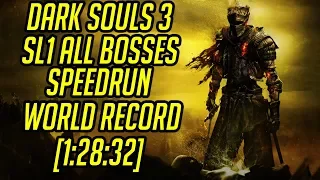 DS3 SL1 All Bosses Speedrun World Record [1:28:32]