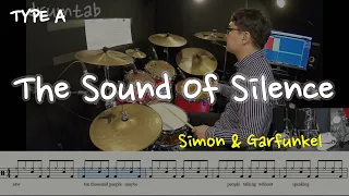 The Sound Of Silence(동영상악보)-Simon & Garfunkel-노창국-일산드럼학원,드럼악보,Drum cover,drumsheetmusic,drumscore