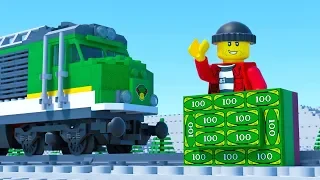 LEGO Winter Train Money Fail