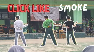 [KPOP IN SCHOOL] DANCE COVER IN SCHOOL INDONESIA | SMOKE & CLICK LIKE | BADA & LATRICE CHOREOGRAPHY