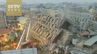 Taiwan earthquake: At least 12 killed, 480 injured