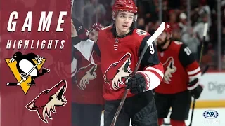 HIGHLIGHTS: Pittsburgh Penguins 3, Arizona Coyotes 2