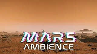 Mars AMBIENCE │ Sandstorm and Wind Sounds │ STARFIELD Ambience │ ASMR