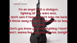 Angel With A Shotgun - The Cab (Lyric Video)