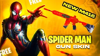 New M416 Skin | Spider-Men M416 Skin | 1.8 Update | React Survival Mode | Pubg Mobile