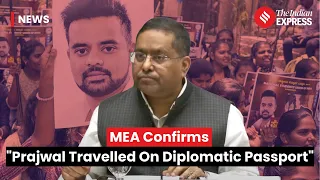 Prajwal Revanna Travelled To Germany On Diplomatic Passport: MEA | Prajwal Revanna Video