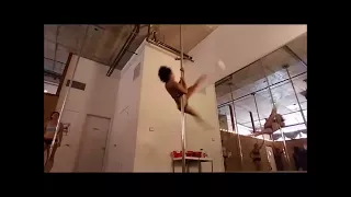 Leg Flares - Nadia Sharif  (Pole Dance Trick)