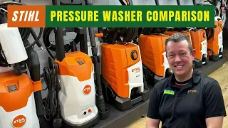 Watch this before you buy your next pressure washer! Stihl Pressure Washer comparison