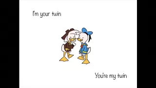 donald and della duck - “two by two”