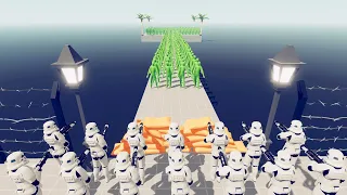 Zombie 100 Units vs Starwars - Totally Accurate Battle Simulator TABS