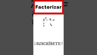 ✅👉 Factorizar facil y rapido