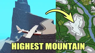 Highest Mountain in GTA United States - Mount Shoshone (Stars and Stripes Total Conversion Mod)