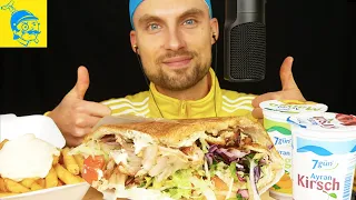 ASMR Doner Kebab Menu Eating 🥙