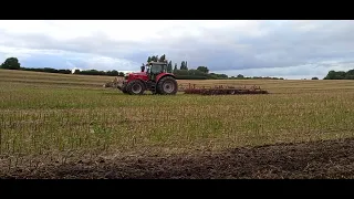 Massey Ferguson mit Spartenrollegge [19.08.2021]