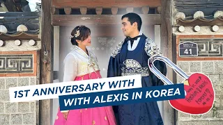 1ST ANNIVERSARY WITH ALEXIS IN KOREA | HASH ALAWI