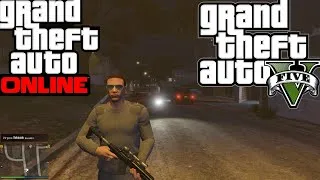 Grand Theft Auto V (GTA 5) Online #24 Выживание на Гроув-стрит