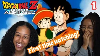 Who is Kakarot? | Dragon Ball Z: Abridged Episode 1 | Reaction **we never watched DBZ**