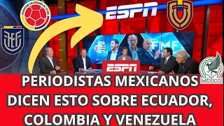 PRENSA MEXICANA Y MUNDIAL CON MIEDO A COPA AMÉRICA POR ECUADOR, COLOMBIA, VENEZUELA, URUGUAY Y CHILE