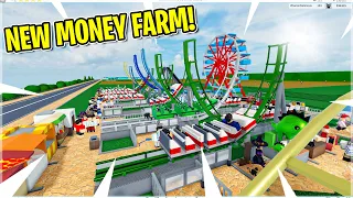 How To Make a MONEY FARM in Theme Park Tycoon 2