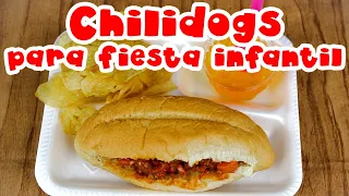 🌭CHILLI DOGS DE MONTERREY | 🎉platillos para FIESTA INFANTIL🎉