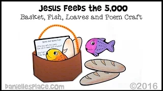 Jesus Feeds the 5,000 Bible Craft -  View it and Do it Craft! #4