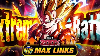 JUST RELEASED ON GLOBAL! LEVEL 10 LINKS 100% RAINBOW STAR EZA LR PHY GOGETA! (DBZ: Dokkan Battle)