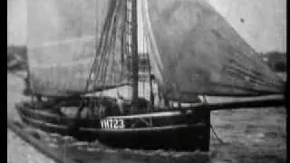 Yarmouth Fishing Boats Leaving Harbour (1896)