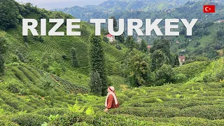 LIFE IN THE  TURKISH VILLAGE 🏡 | CITY WHERE TEA PRODUCED 🍃|  LIFE WITHOUT TECHNOLOGY📱