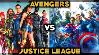 Avengers vs Justice League in Hindi || All 8 DCEU Heroes vs 8 MCU Heroes || Marvel vs DC || Ep 16