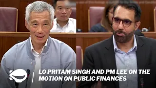 Full exchange between LO Pritam Singh and PM Lee during the Motion on Public Finances